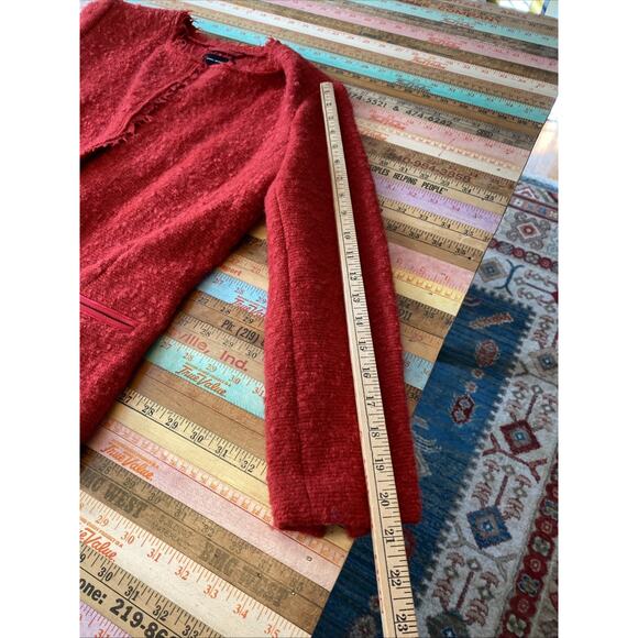 Isabel Marant Wool Mohair Blend Boucle Tweed Jacket Blazer Size 36 Poland - Picture 14 of 16